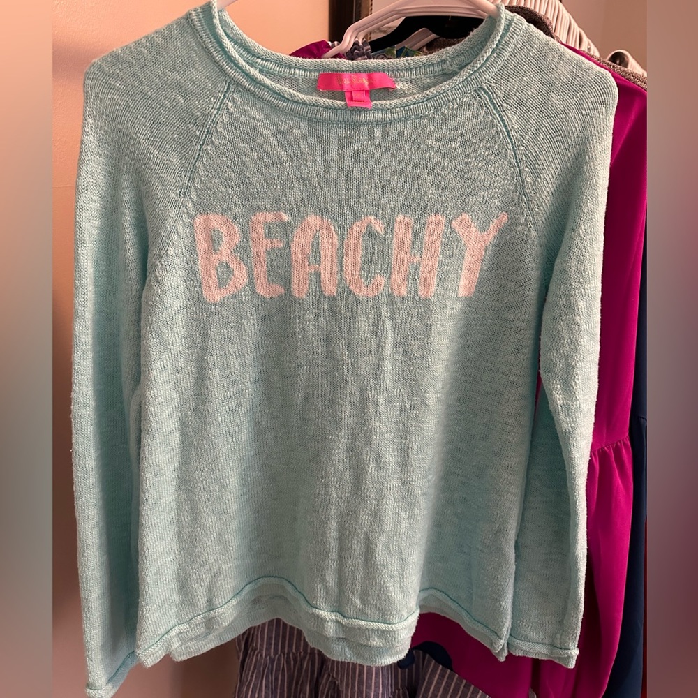 Lily Pulitzer - pullover beach ‘BEACHY’ sweater - XS